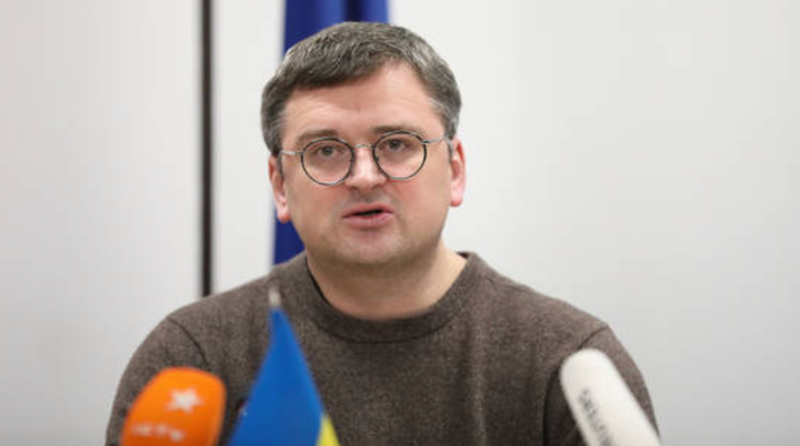 Ngoại trưởng Ukraine Dmitry Kuleba. (Ảnh: Getty)