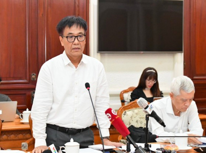 GS.TS Nguyễn Trọng Hoài, nguyên Phó Hiệu trưởng Trường Đại học Kinh tế TP.HCM. (Ảnh: Việt Dũng).