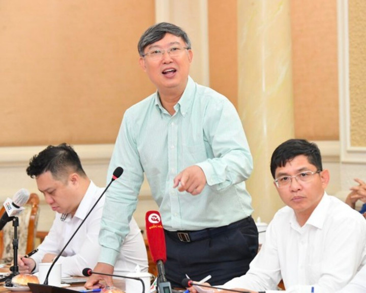 Chuyên gia Nguyễn Xuân Thành, giảng viên Trường Chính sách Công và Quản lý Fulbright. (Ảnh: Việt Dũng).