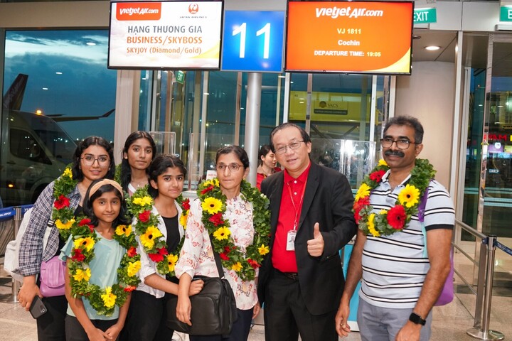 Vietjet khai trương đường bay thẳng TP.HCM - Kochi, Ấn Độ - 1