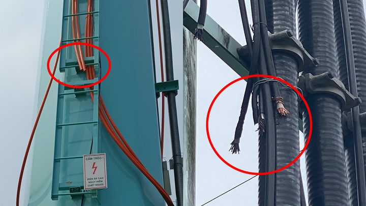 Hệ thống tiếp địa bằng đồng liên tục bị kẻ gian cắt trộm thời gian qua.