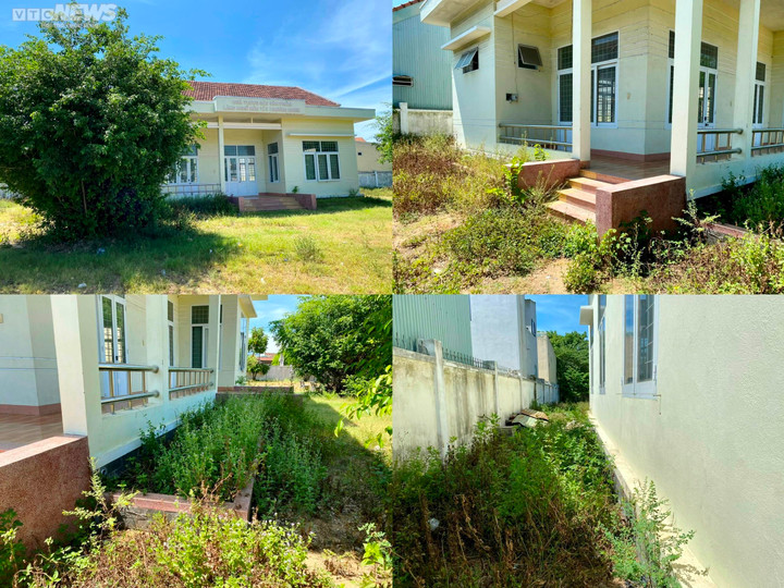 Một số hạng mục bên trong như hệ thống điện, nước bắt đầu hư hỏng, xuống cấp, khuôn viên đầy cỏ dại.