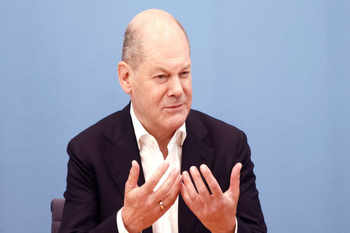 Thủ tướng Đức Olaf Scholz. (Ảnh: RT)