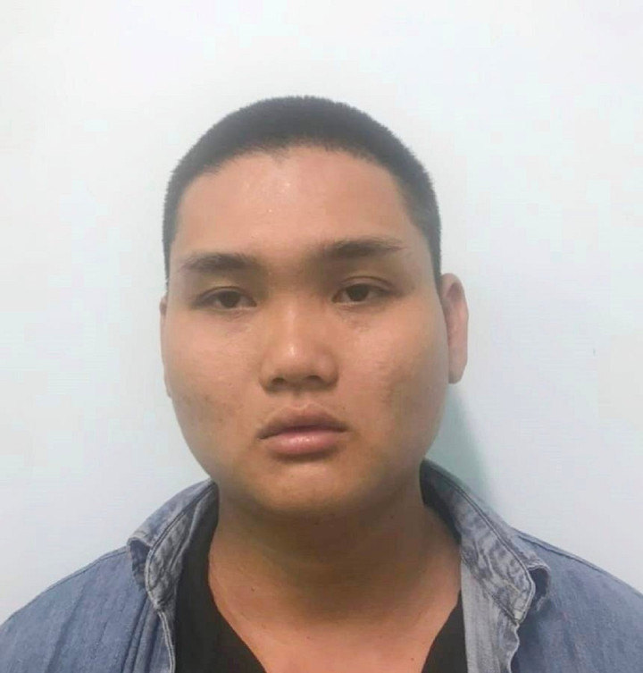 Đối tượng Nguyễn Đức Khánh đã ra đầu thú. (Ảnh:NL)