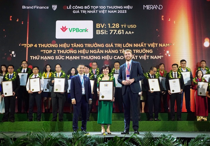 Giá trị thương hiệu VPBank đạt gần 1,3 tỷ USD - 2
