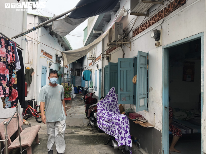 Một khu nhà trọ của công nhân ở TP.HCM. (Ảnh minh họa)