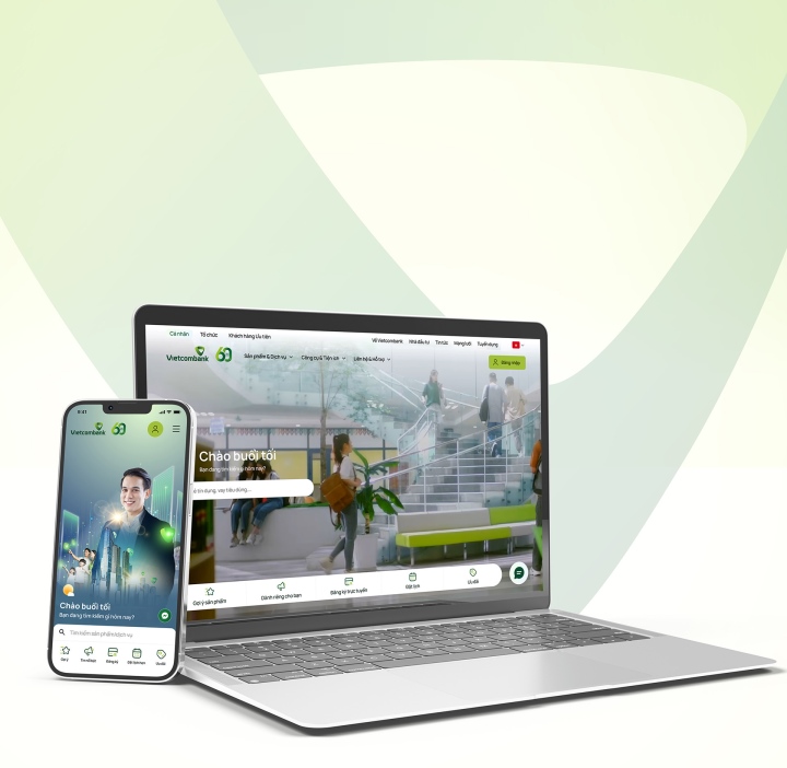 Vietcombank ra mắt website mới - 1