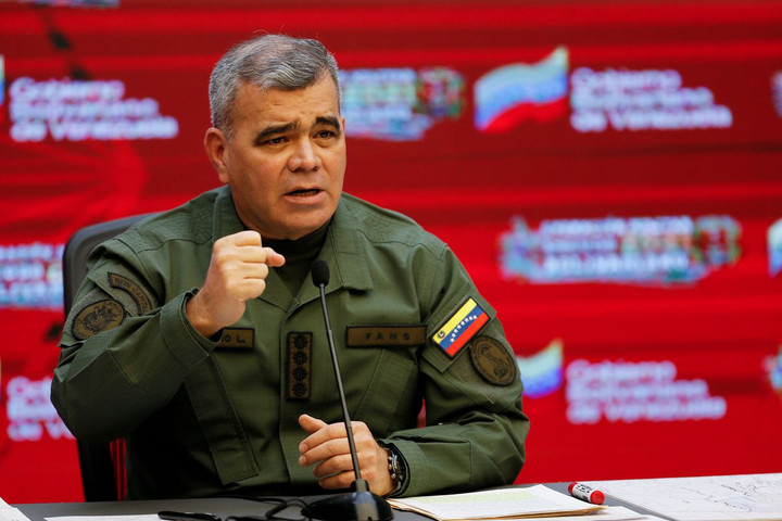 Bộ trưởng Quốc phòng Venezuela Vladimir Padrino Lopez. (Ảnh: Reuters)