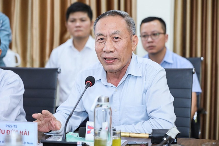 PGS.TS Lê Đức Hải. (Ảnh: Quang Vinh).