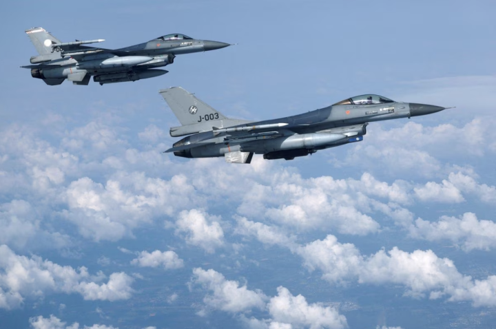Chiến đấu cơ F-16. (Ảnh: Reuters)