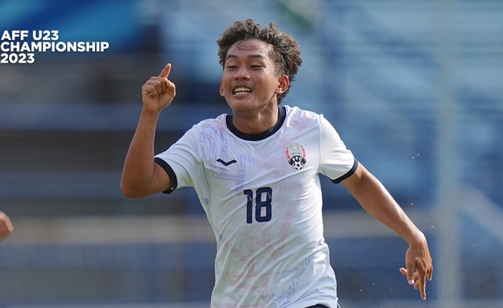 U23 Campuchia mất điểm trước U23 Myanamr.