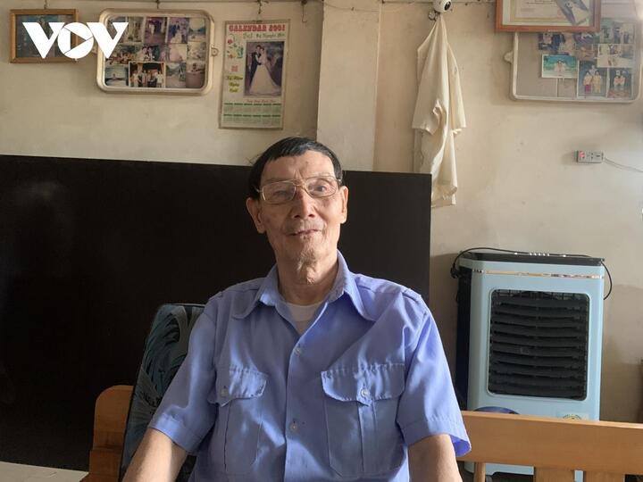 Ông Võ Trọng Côn, 87 tuổi, phường Hợp Giang, thành phố Cao Bằng, tỉnh Cao Bằng.