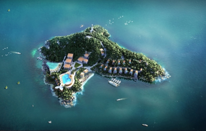 Phối cảnh Dự án Khu du lịch biển Casa Marina Island.