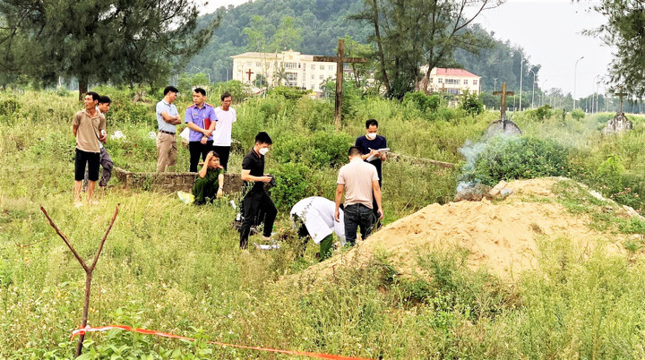 Hiện trường vụ việc. (Ảnh: CTV)