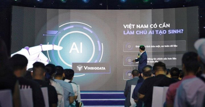 Tháng 12/2023, VinBigdata sẽ chính thức ra mắt VinBase 2.0 tích hợp AI tạo sinh và ứng dụng ViGPT - “ChatGPT phiên bản Việt”.