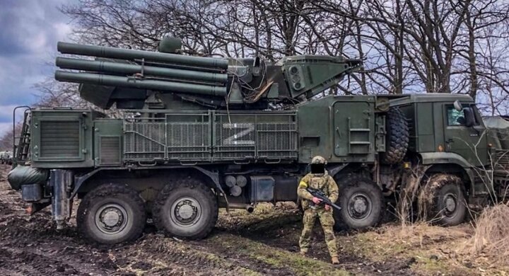 Hệ thống phòng không Pantsir-S của Nga.
