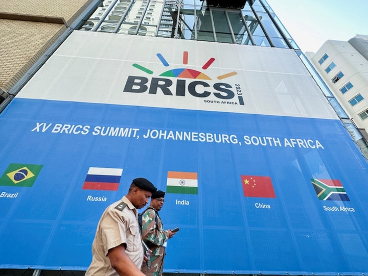 Khối BRICS hiện đang thu hút nhiều sự quan tâm của các nền kinh tế mới nổi (Ảnh: Reuters)