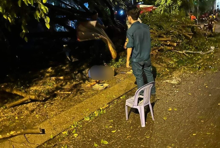 Hiện trường vụ việc.