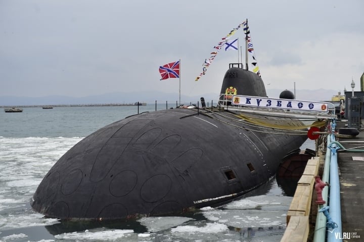 Tàu ngầm lớp Akula-I của Nga.
