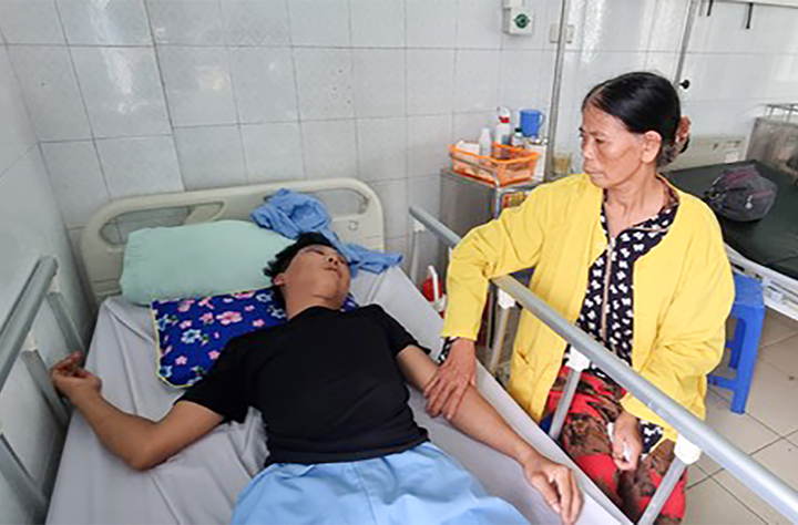 Bà Thắng, mong pháp luật xử lý nghiêm minh, trả lại công bằng cho con trai.