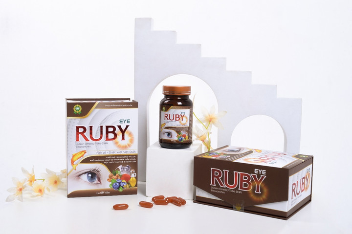Viên uống bổ mắt EYE RUBY bổ sung dưỡng chất cho đôi mắt khỏe.
