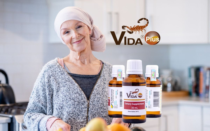 Vida Plus - Sản phẩm hỗ trợ người ung bướu được Bộ Y tế cấp phép.