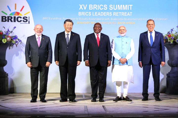 Hội nghị thượng đỉnh BRICS sẽ diễn ra trong 3 ngày (22 - 24/8). (Ảnh: NDTV)