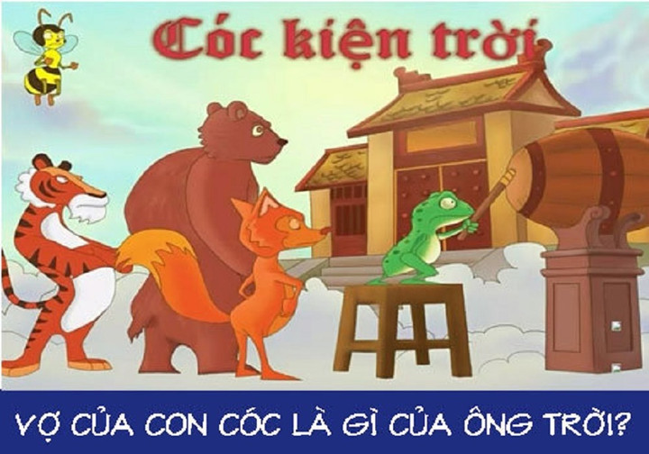 Con cóc là cậu ông trời, vậy vợ cóc là gì của ông trời? - 1