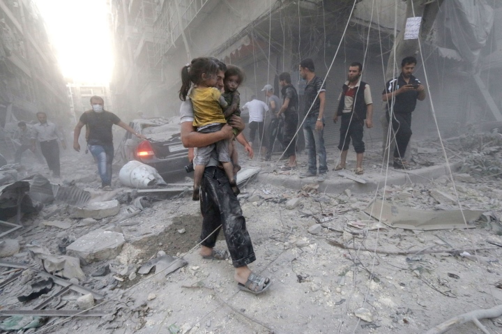 Cuộc xung đột ở Syria đã bước sang năm thứ 12. (Ảnh: CNBC)