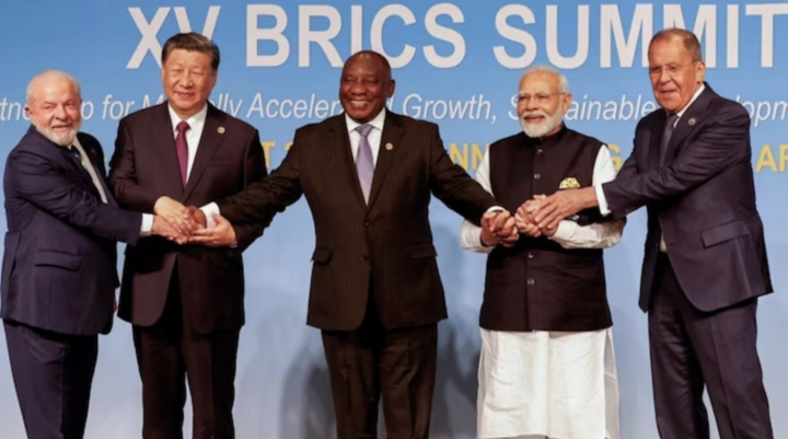 Hội nghị thượng đỉnh BRICS diễn ra trong 3 ngày (22 - 24/8). (Ảnh: Reuters)