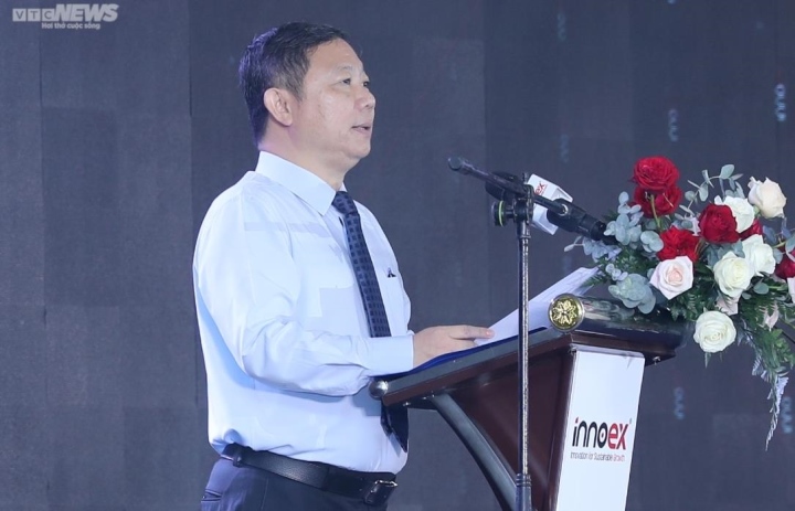 Phó Chủ tịch UBND TP.HCM Dương Anh Đức phát biểu tại sự kiện. (Ảnh: Đại Việt).