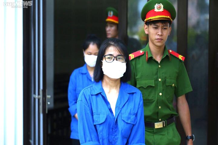 Bị cáo Nguyễn Thị Thanh Nhàn.