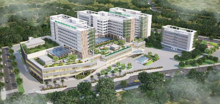 Bệnh viện Đa khoa Khu vực Thủ Đức đang được SC5 thi công.