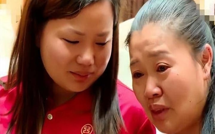 Mai Mai và mẹ trong ngày đoàn tụ.