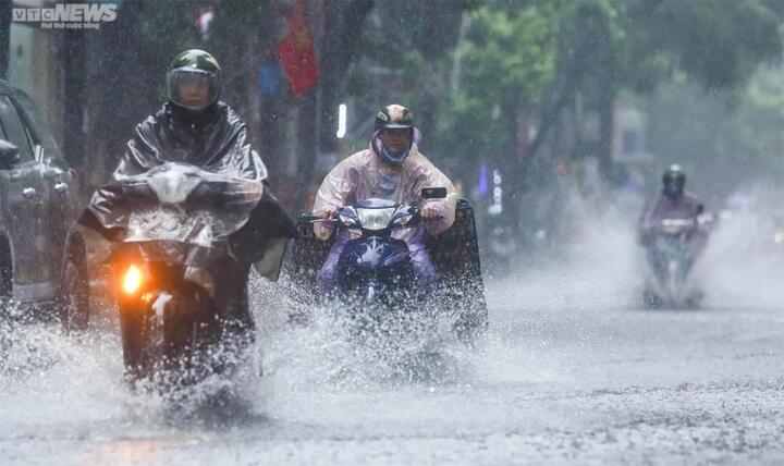 Miền Bắc sắp hứng mưa to. (Ảnh minh hoạ: Quốc Anh)