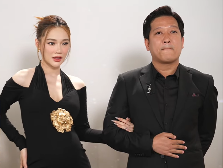 Vợ chồng diễn viên Trường Giang - Nhã Phương.