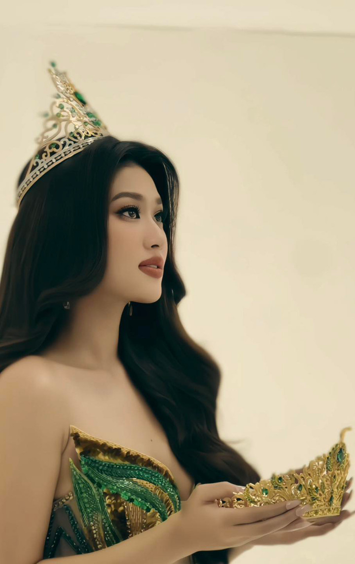 Hoa hậu Đoàn Thiên Ân sẽ trao vương miện cho người kế nhiệm.