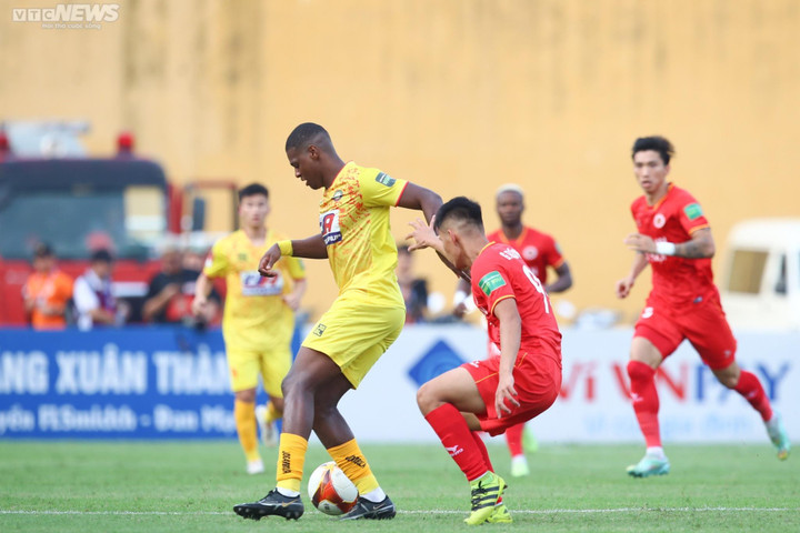 CLB Thanh Hóa nhập cuộc tốt. (Ảnh: Đức Minh)