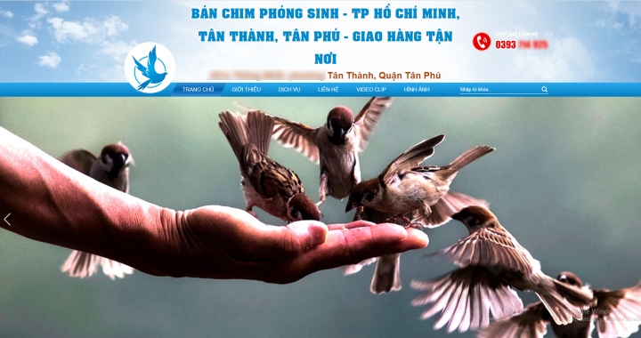 Rất nhiều cửa hàng chuyên bán động vật phục vụ cho mục đích phóng sinh.