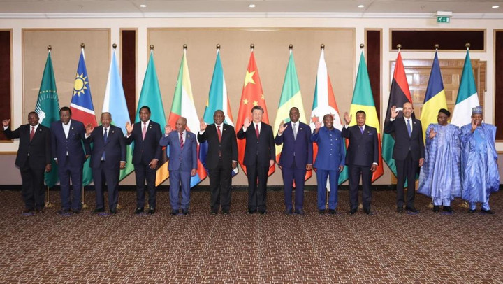 Các đại biểu tham dự Đối thoại các nhà lãnh đạo Trung Quốc-châu Phi tại Johannesburg (Nam Phi), ngày 24/8. (Ảnh: Tân Hoa xã)