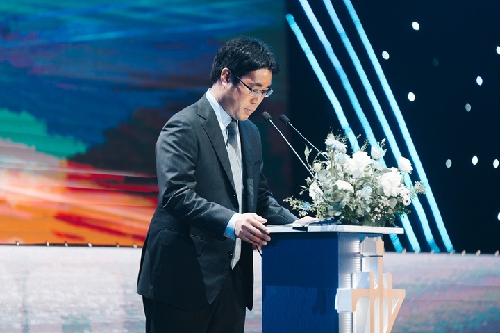 Ông Kazuki Shionoya - Trưởng văn phòng đại diện Hà Nội, Công ty TNHH phát triển đô thị Mitshubishi Corporation Việt Nam chia sẻ về mối quan hệ hợp tác giữa Mitsubishi Corporation và Vinhomes và siêu phẩm The Zurich.