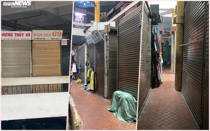 Quang cảnh trong chợ Hôm - Đức Viên.