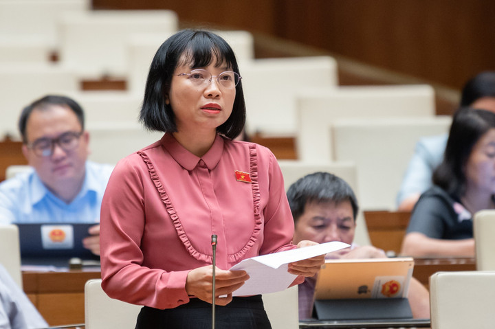 Đại biểu Nguyễn Thị Việt Nga. (Ảnh: quochoi.vn).