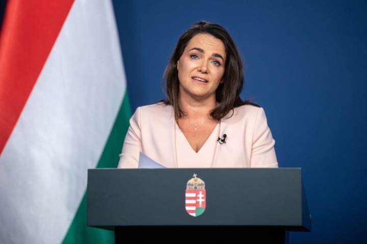 Tổng thống Hungary Novák Katalin. (Ảnh: dailynewshungary.com)