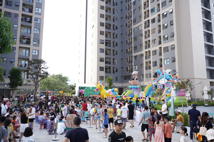 Khuôn viên Lễ hội kem tại The Ori Garden.