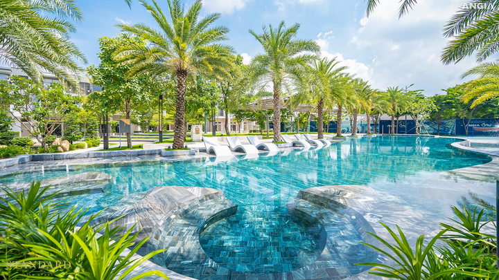 Khu biệt lập đã bàn giao theo chuẩn resort duy nhất Bình Dương.