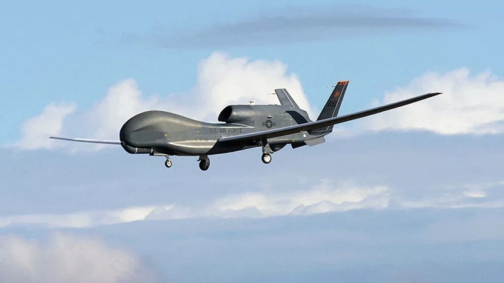 UAV RQ-4 Global Hawk của lực lượng không quân Mỹ. (Ảnh: CC0)