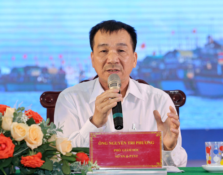Ông Nguyễn Tri Phương - Phó giám đốc sở NN&PTNT tỉnh Phú Yên rất mong ngư dân chia sẻ với khó khăn chung của cả nước.