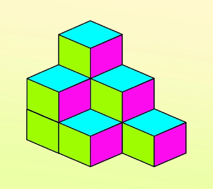 Bạn đã tìm được bao nhiêu hình khối?