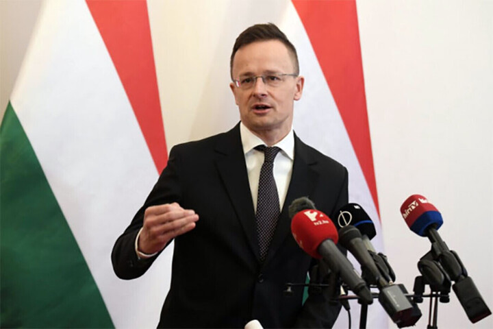 Ngoại trưởng Hungary Peter Szijjarto. (Ảnh: Hungary Today)